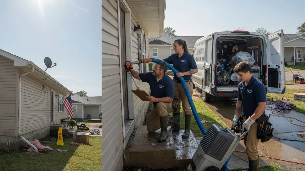 Ceiling Water Damage Restoration in Steuben, WI near me